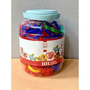 101 pc‎ SWEET CREATIONS COOKIE CUTTER SET  Numbers/Shapes/Letters/Holidays
